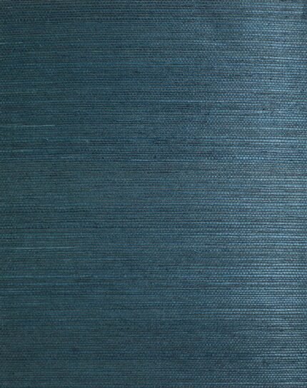 Lillian August Sisal - Peacock | Blues Textures Wallpaper for Accent Wall, Bedroom, and Office