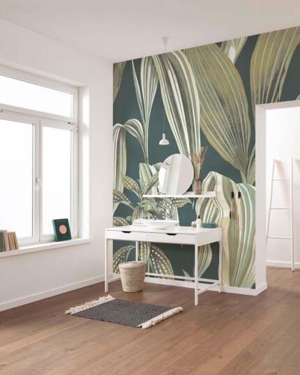 Botana da Lua | Greens Florals, Botanicals and Tropicals Wallpaper for Bedroom, Accent Wall, and Living Room