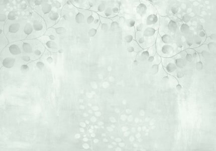 Silverstar | Aquas and Teals Trees and Leaves Wallpaper for Nursery, Kitchen, and Bedroom