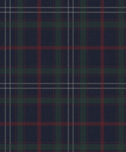 Bucklane - Classic Blue | Navys Plaids, Checks and Stripes Wallpaper for Office, Kitchen, and Powder Room