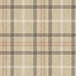 Bucklane - Sand | Warm Neutrals and Beiges Plaids, Checks and Stripes Wallpaper for Powder Room, Entryway, and Office