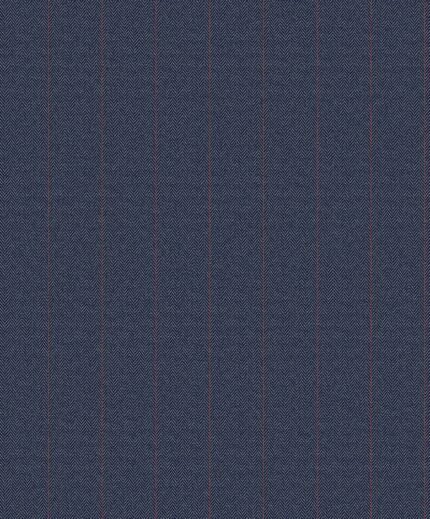 Fowler - Classic Blue | Navys Plaids, Checks and Stripes Wallpaper for Accent Wall, Dining Room, and Hallway
