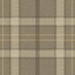 Cyrene Mural - Toast | Warm Neutrals and Beiges Plaids, Checks and Stripes Wallpaper for Bedroom, Nursery, and Office