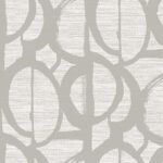 Pendelton - Mist | Grays Abstracts Wallpaper for Nursery, Bedroom, and Powder Room