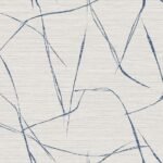 Davenport Sketch - Seagull | Blues Abstracts Wallpaper for Nursery, Powder Room, and Living Room