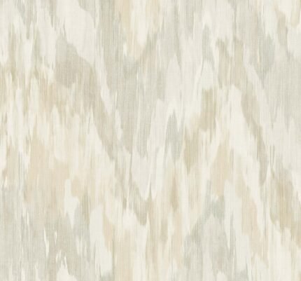 Bowdon Watercolor - Reed | Greens Ikat, Shibori and Watercolor Wallpaper for Hallway, Kitchen, and Bedroom