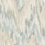 Bowdon Watercolor - Clover | Multicolors Ikat, Shibori and Watercolor Wallpaper for Powder Room, Living Room, and Dining Room