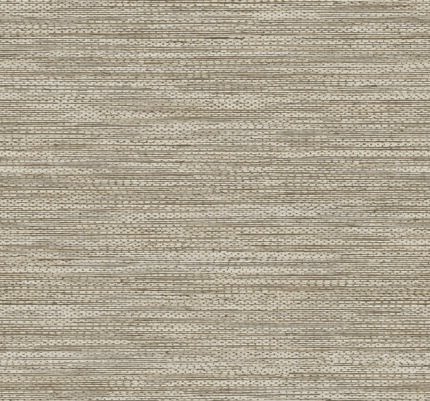 Hollinwood Weave - Truffle Fibers & Threads Seabrook Designs Wallpaper th91806