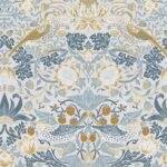William Morris Strawberry Thief  - Soft Blue
