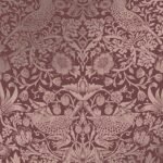 William Morris Strawberry Thief  - Burgundy
