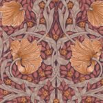 William Morris Pimpernel - Plum