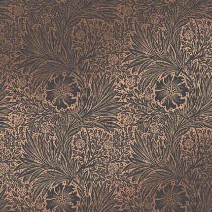 William Morris Marigold Fibrous  - Charcoal