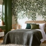 William Morris Willow Bough Mural - Green