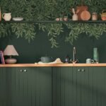 William Morris Willow Bough Mural - Green