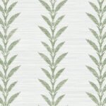 Huanzhu Leaf Stripe - Sage Silver