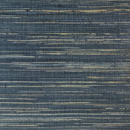 Meilin Grasscloth - Dark Denim