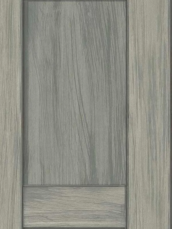 taupe patterned wallpaper for bedroom by Carl Robinson