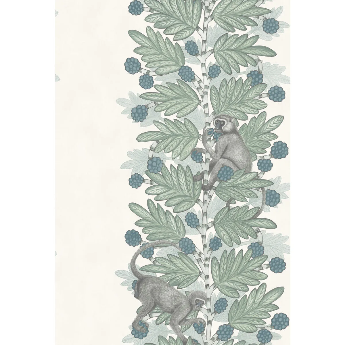 Acacia wallpaper in Blue and Green by Cole & Son