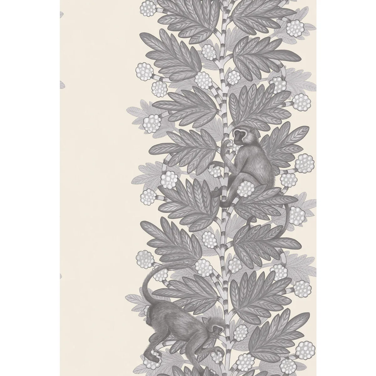 Acacia wallpaper in Grey and White by Cole & Son