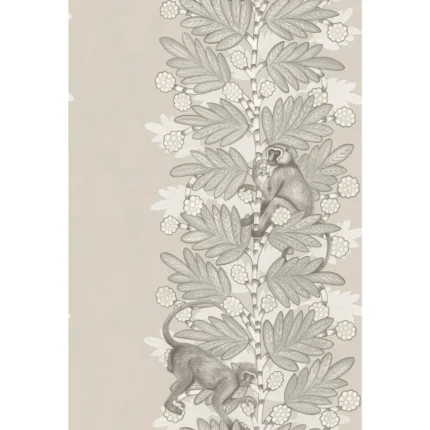 Acacia wallpaper in Stone and White Berries by Cole & Son