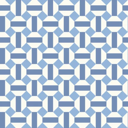 Alicatado wallpaper in Hyacinth On Chalk by Cole & Son, modern pattern