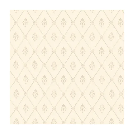 Alma wallpaper in Stone by Cole & Son, diamond pattern