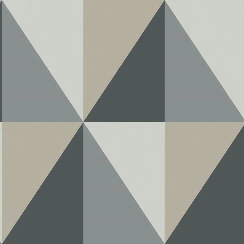 Apex Grand wallpaper in Grey and Black by Cole & Son