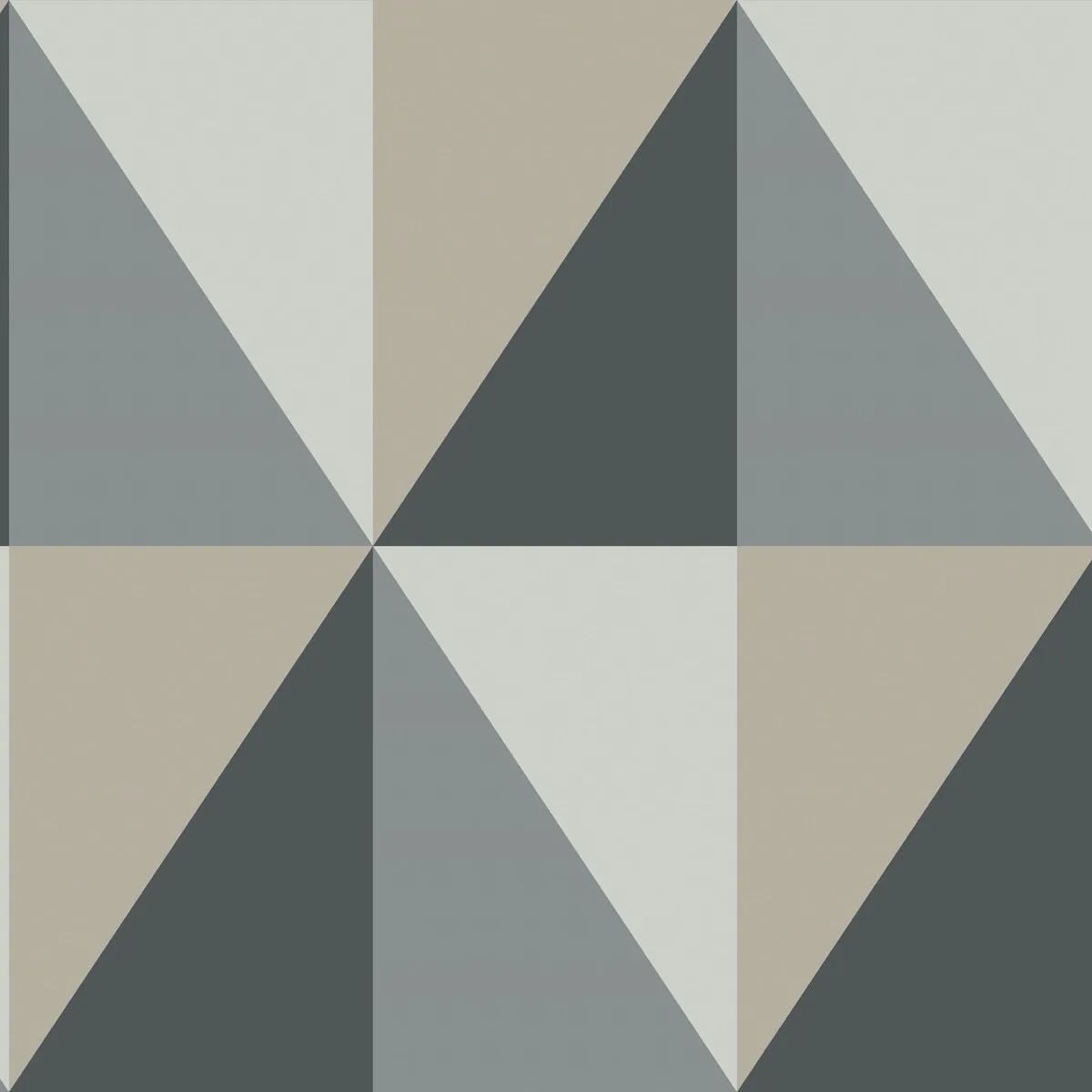 Apex Grand wallpaper in Grey and Black by Cole & Son