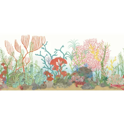 Archipelago Brd wallpaper in Multi-colour by Cole & Son
