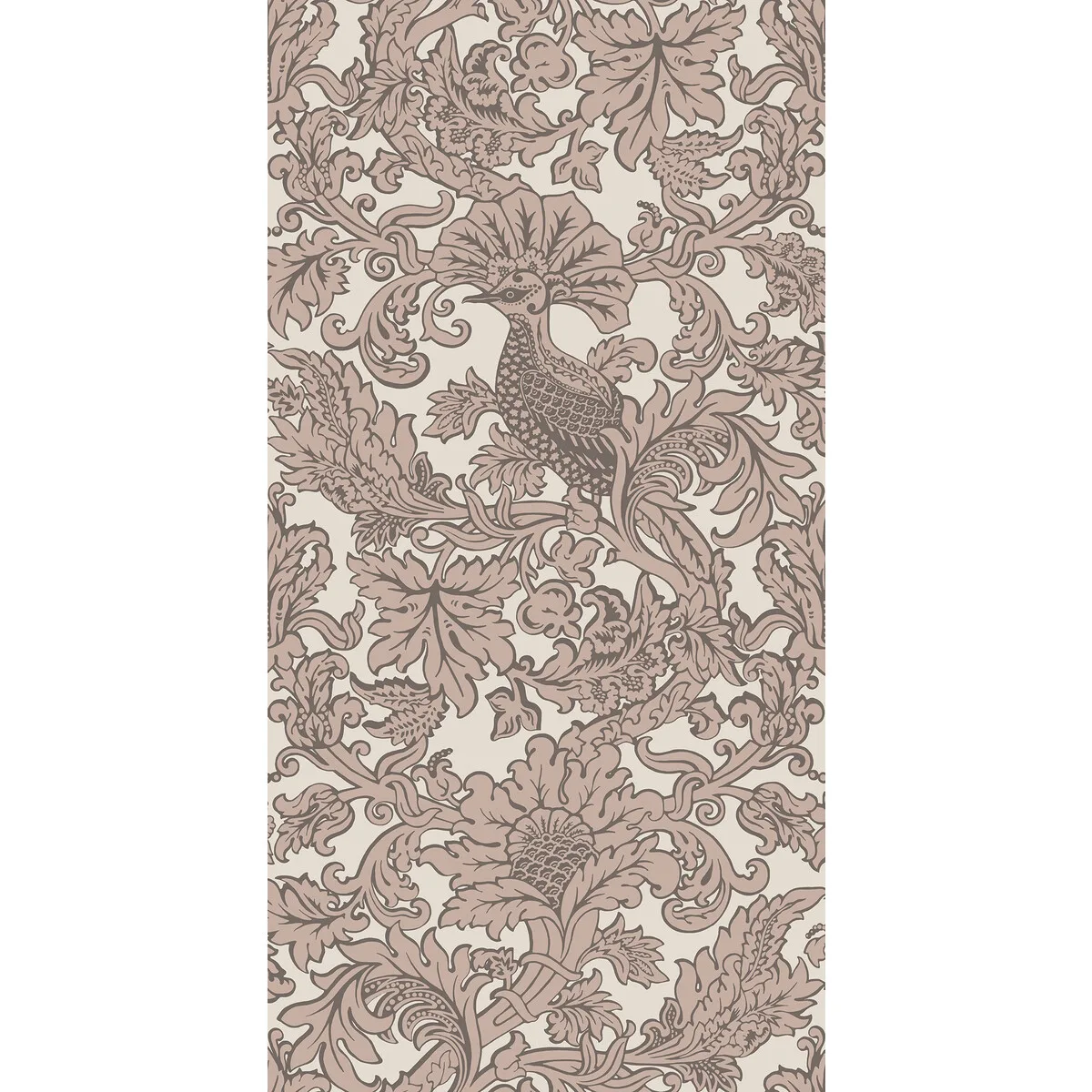 Balabina wallpaper in Stone and Gilver by Cole & Son