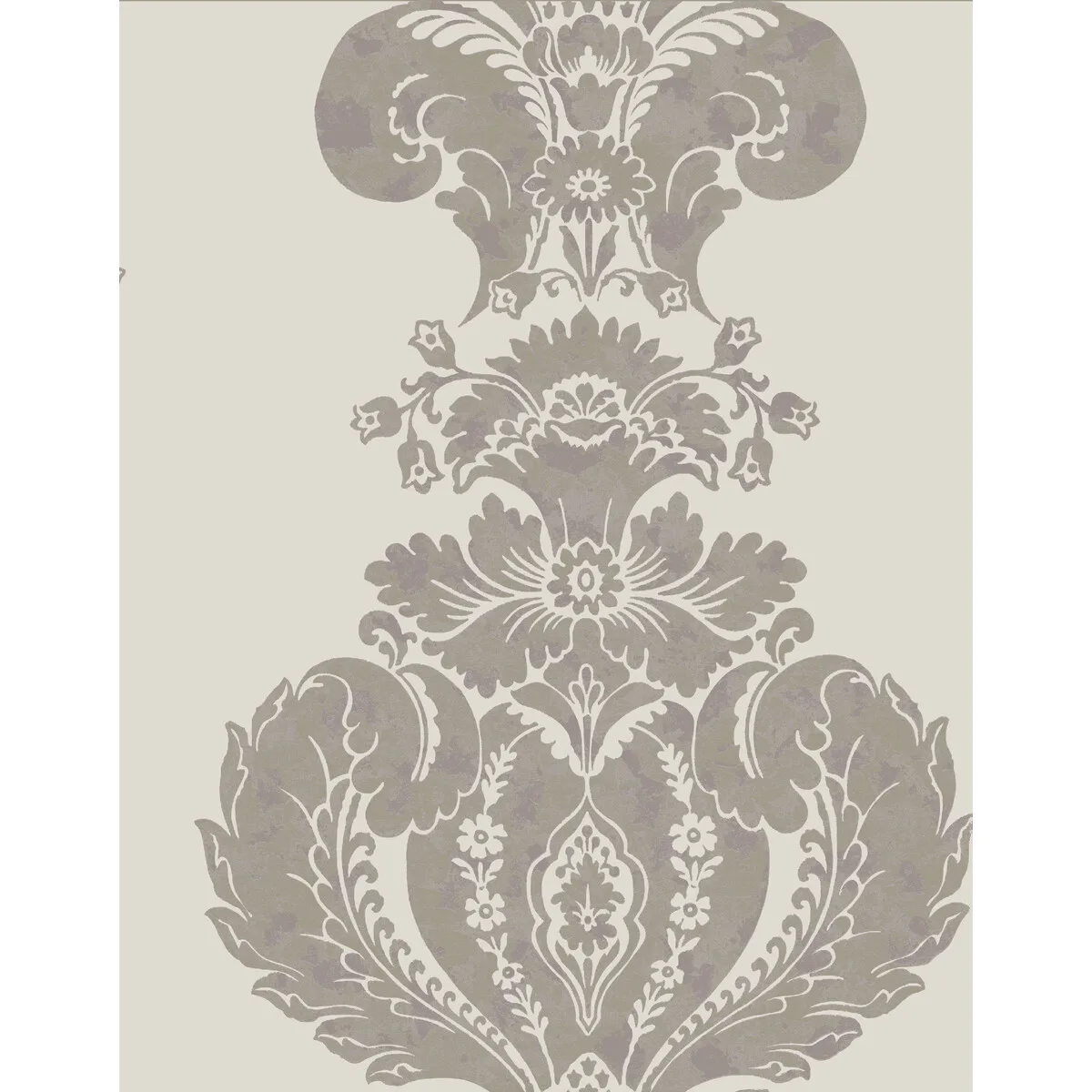 Baudelaire wallpaper in Grey and Silver by Cole & Son