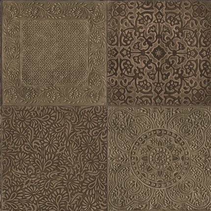 Bazaar wallpaper in Bronze by Cole & Son