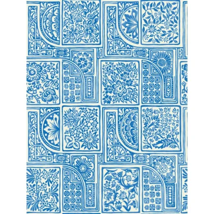 Bellini wallpaper in Blue and White by Cole & Son