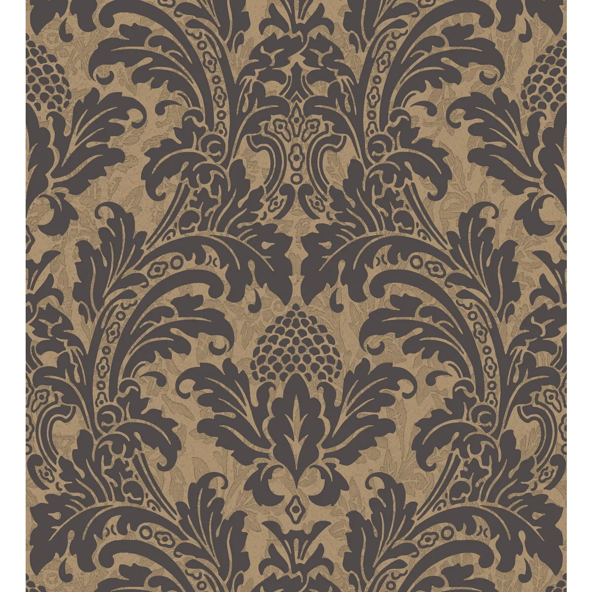 Blake wallpaper in Black and Gold by Cole & Son