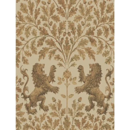 Boscobel Oak wallpaper in M Gold/oat by Cole & Son
