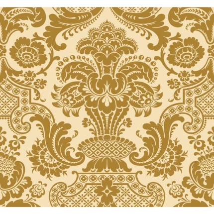 Carmen Cs wallpaper in Gold by Cole & Son