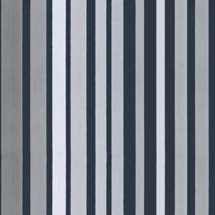 Carousel Stripe wallpaper in Grey by Cole & Son