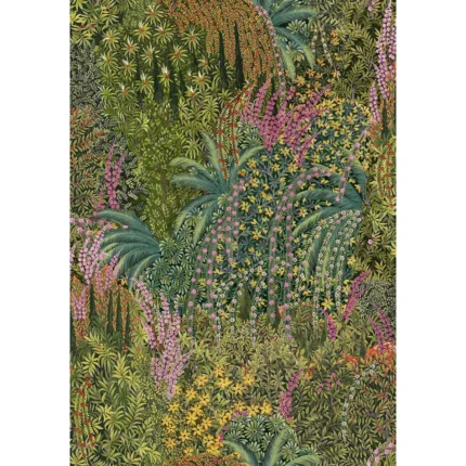 Cascade wallpaper in Leaf Green by Cole & Son, botanical & floral pattern