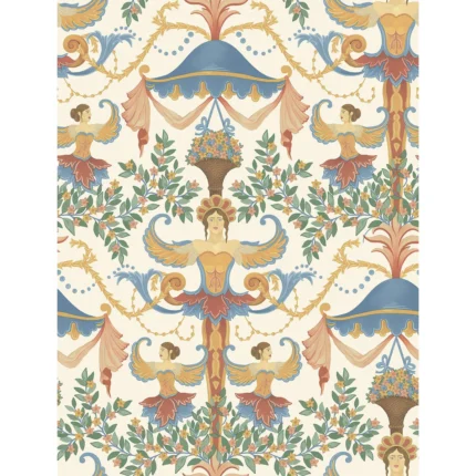 Chamber Angels wallpaper in Marigold by Cole & Son