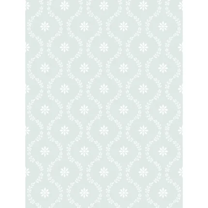 Clandon wallpaper in Seafoam by Cole & Son