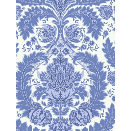 Coleridge wallpaper in Blue and White by Cole & Son