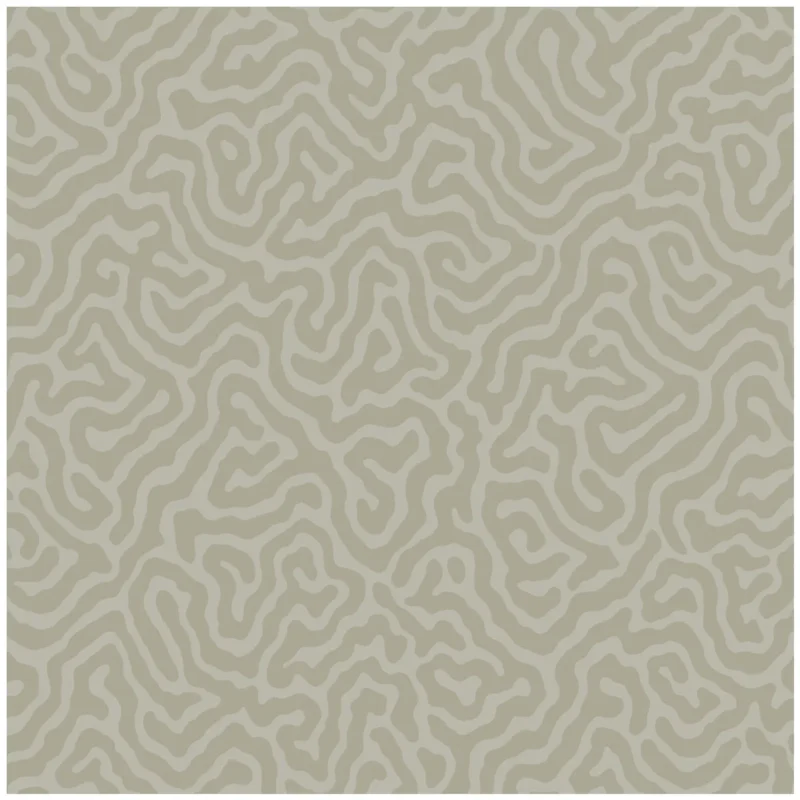 Coral wallpaper in Stone by Cole & Son