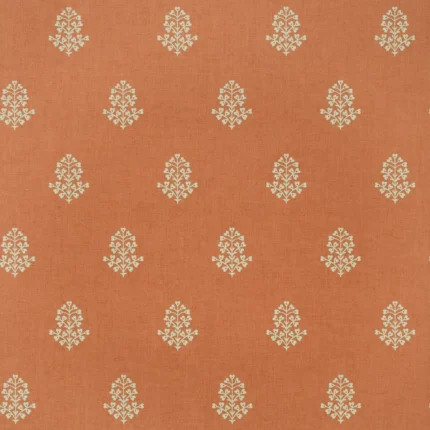 Cow Parsley wallpaper in Clementine by Kravet Couture