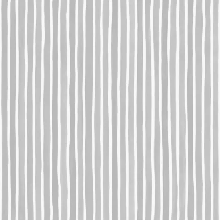 Croquet Stripe wallpaper in Soft Grey by Cole & Son