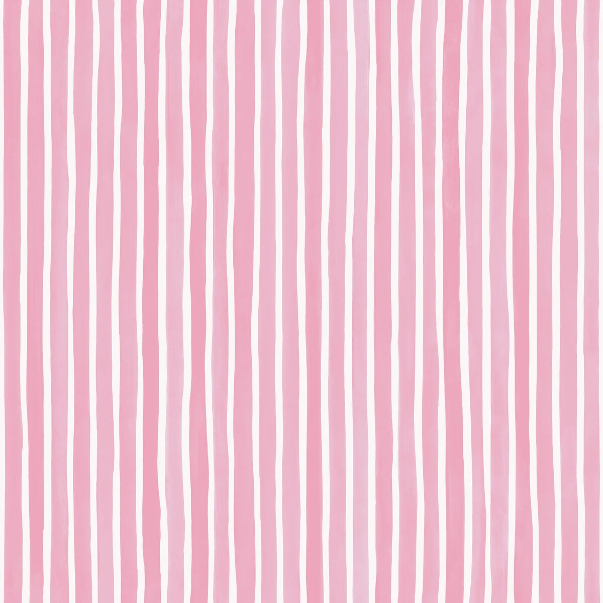 Croquet Stripe wallpaper in Soft Pink by Cole & Son