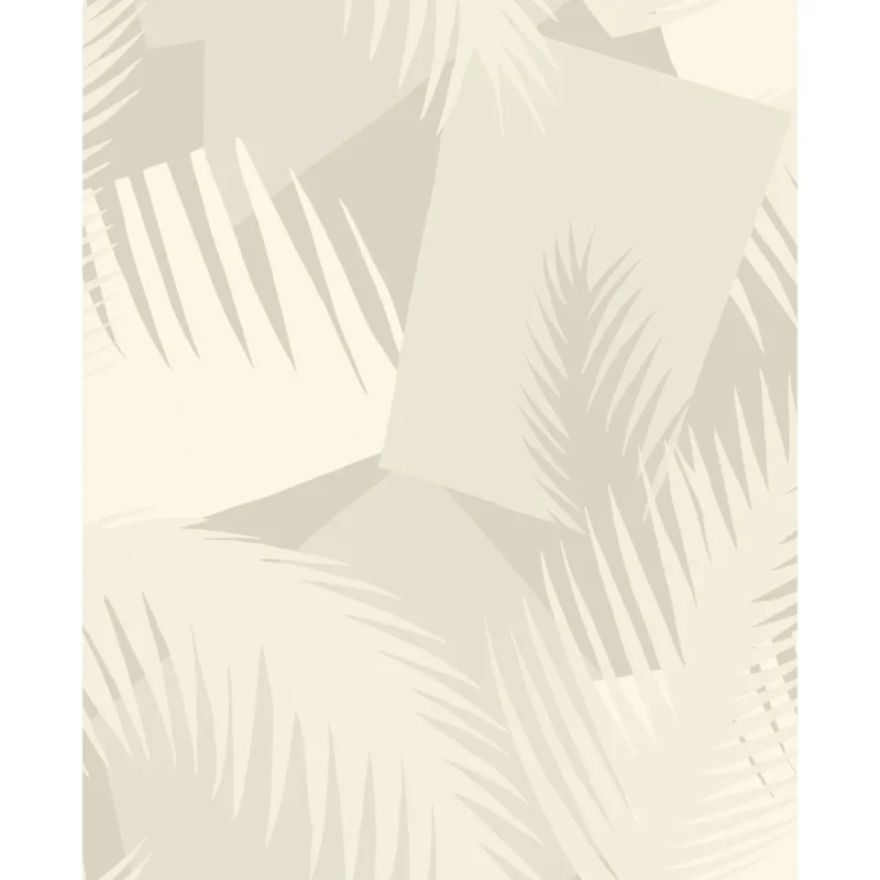 Deco Palm wallpaper in Grey by Cole & Son