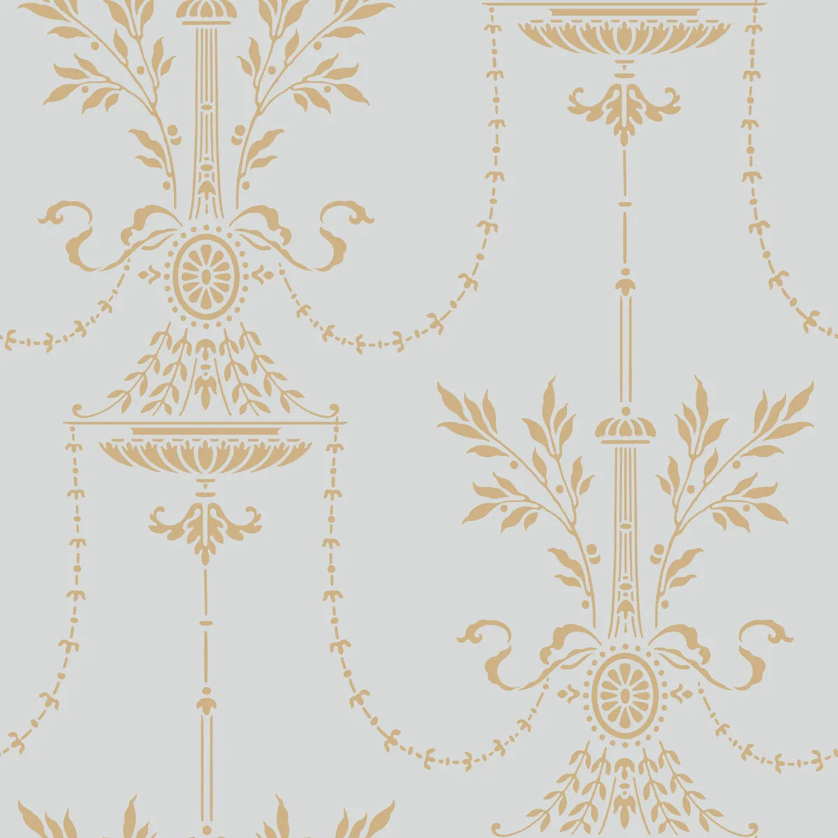 Dorset wallpaper in Seafoam by Cole & Son