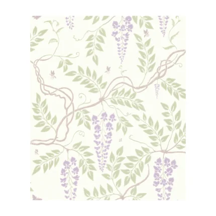 Egerton wallpaper in Lilac by Cole & Son, botanical & floral pattern