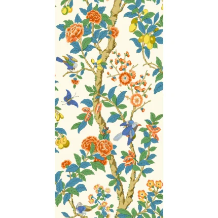 Eldon wallpaper in Jazz by G P & J Baker, botanical & floral pattern