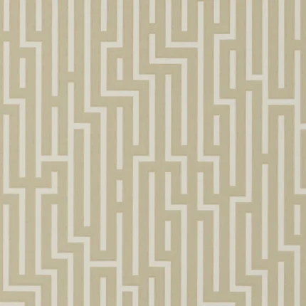 Fretwork wallpaper in Parchment by G P & J Baker, modern pattern